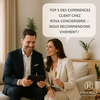 Voyageurs satisfaits de leur séjour dans un logement  AIRBNB
